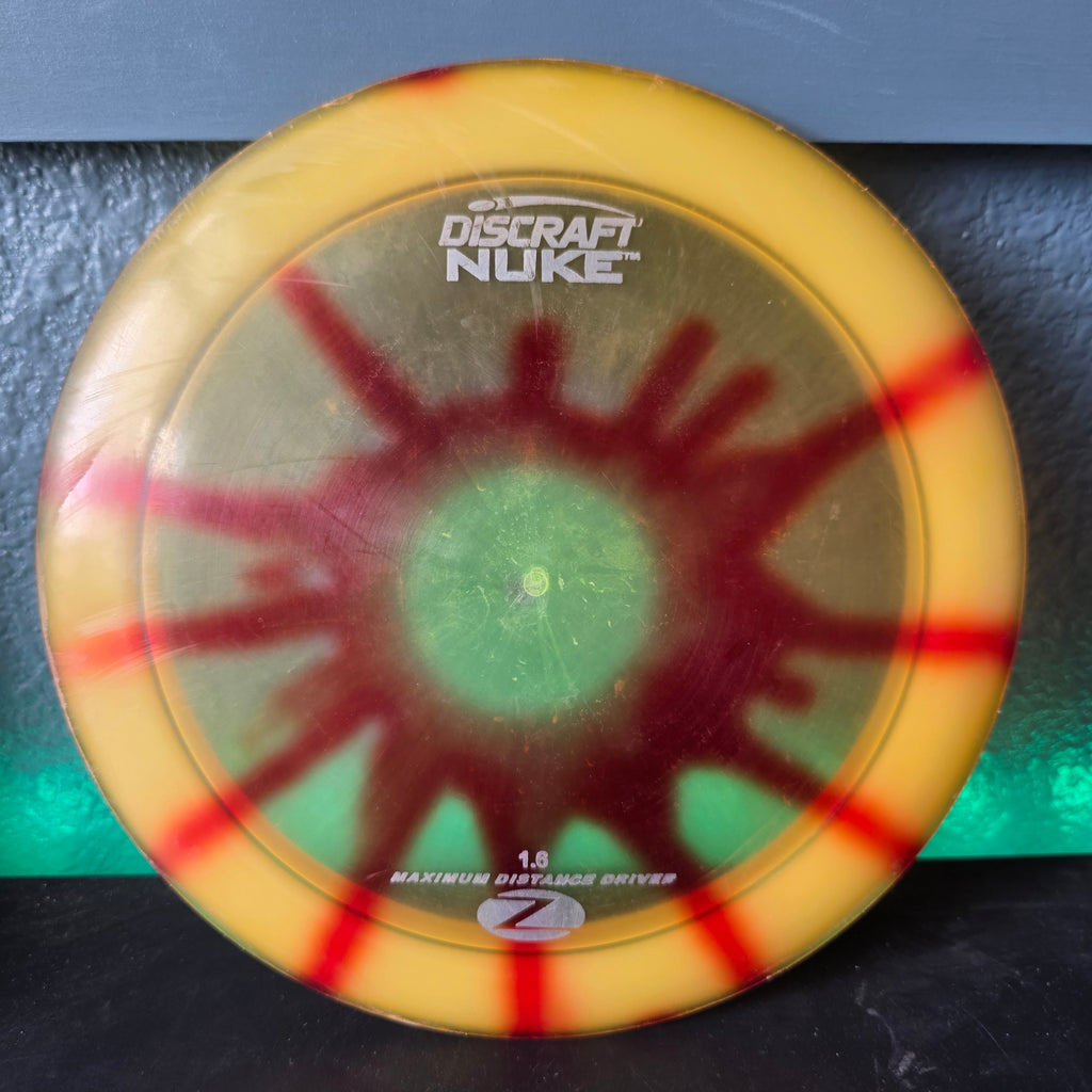 No tooled Pfn Discraft Fly Dye Z Nuke 173g 6/10