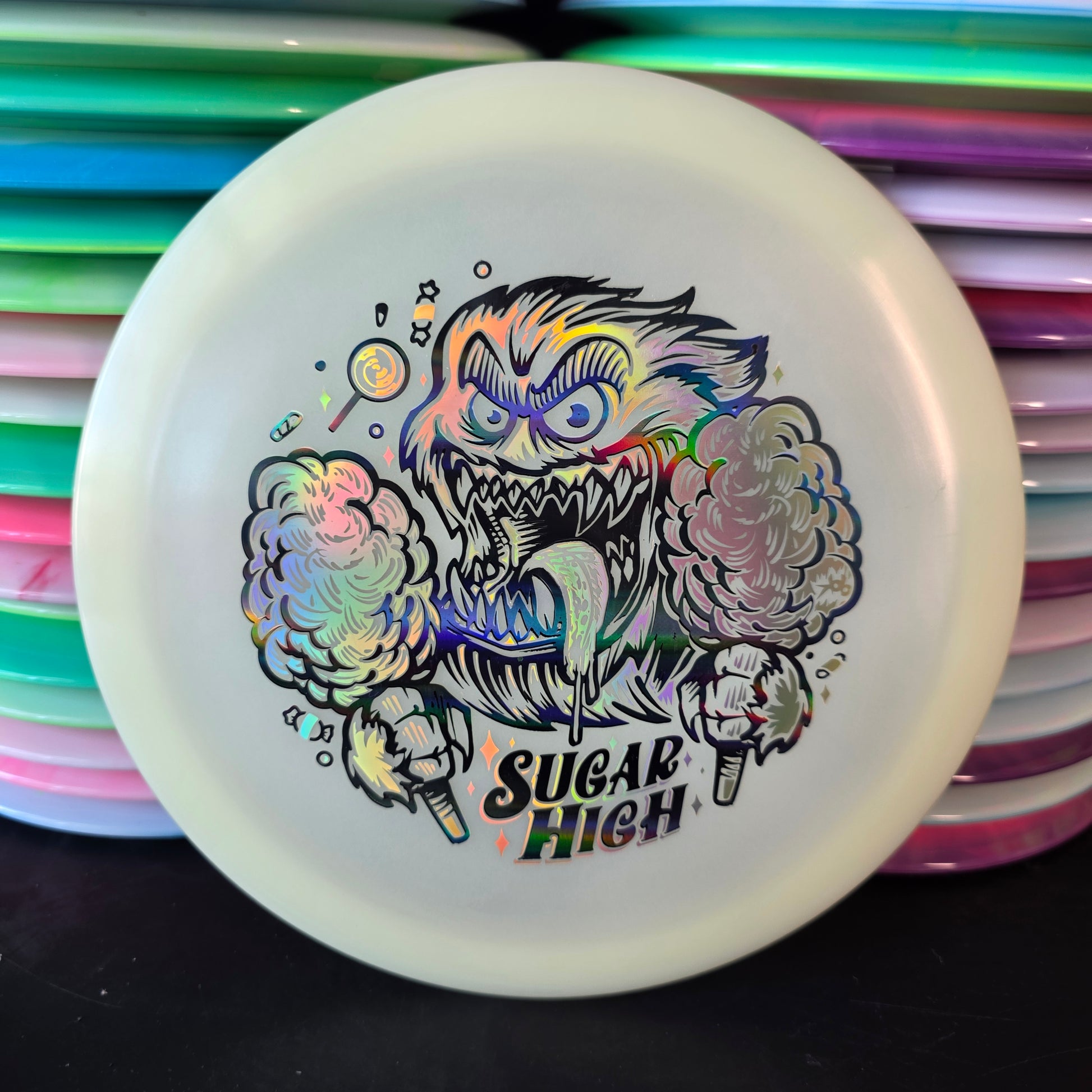 Innova Glow Champion Eagle 173-5g Sugar High 2-Foil Stamp