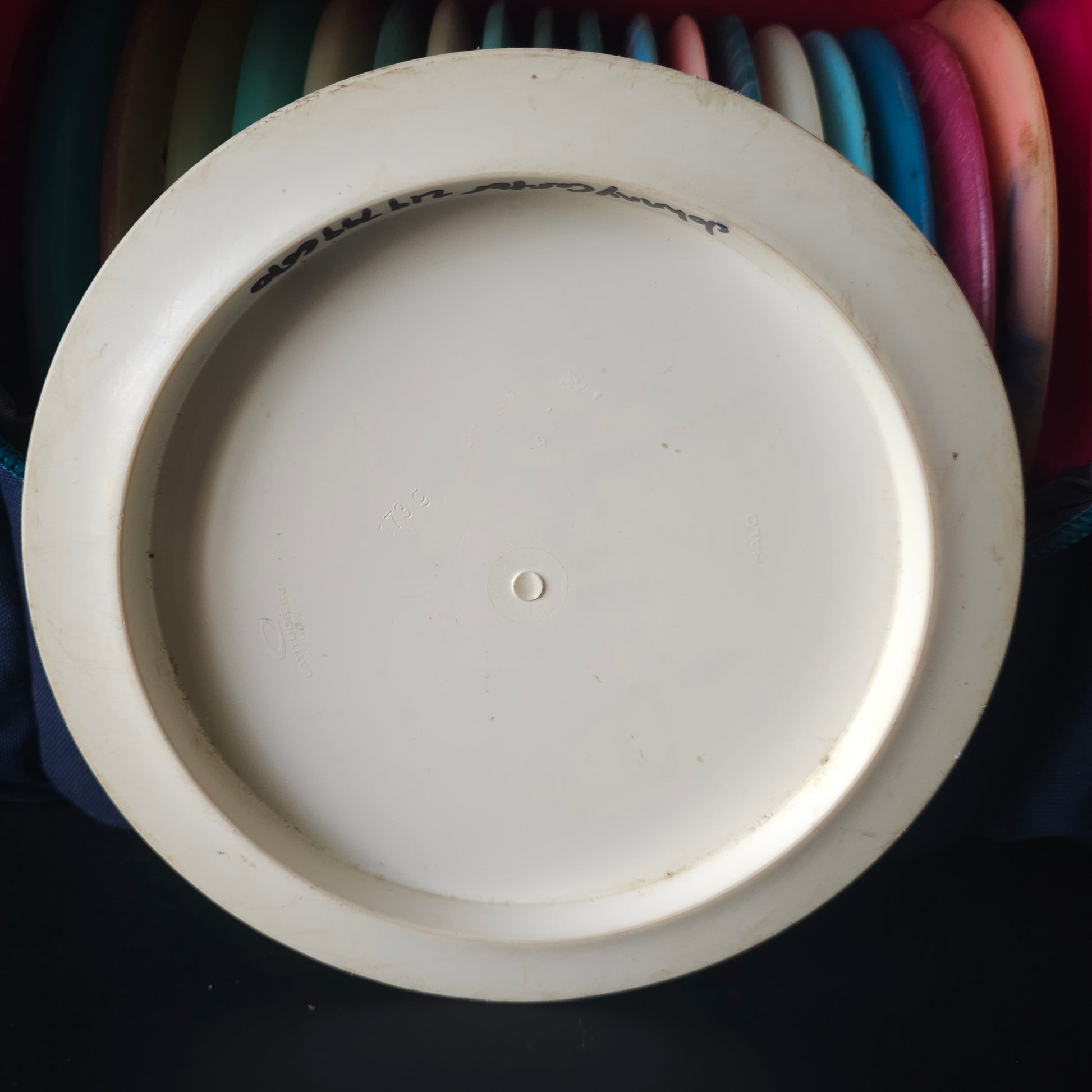 Latitude 64 Gold Decodye Nasa Moon Halo 174.6g 7.5/10 rim ink