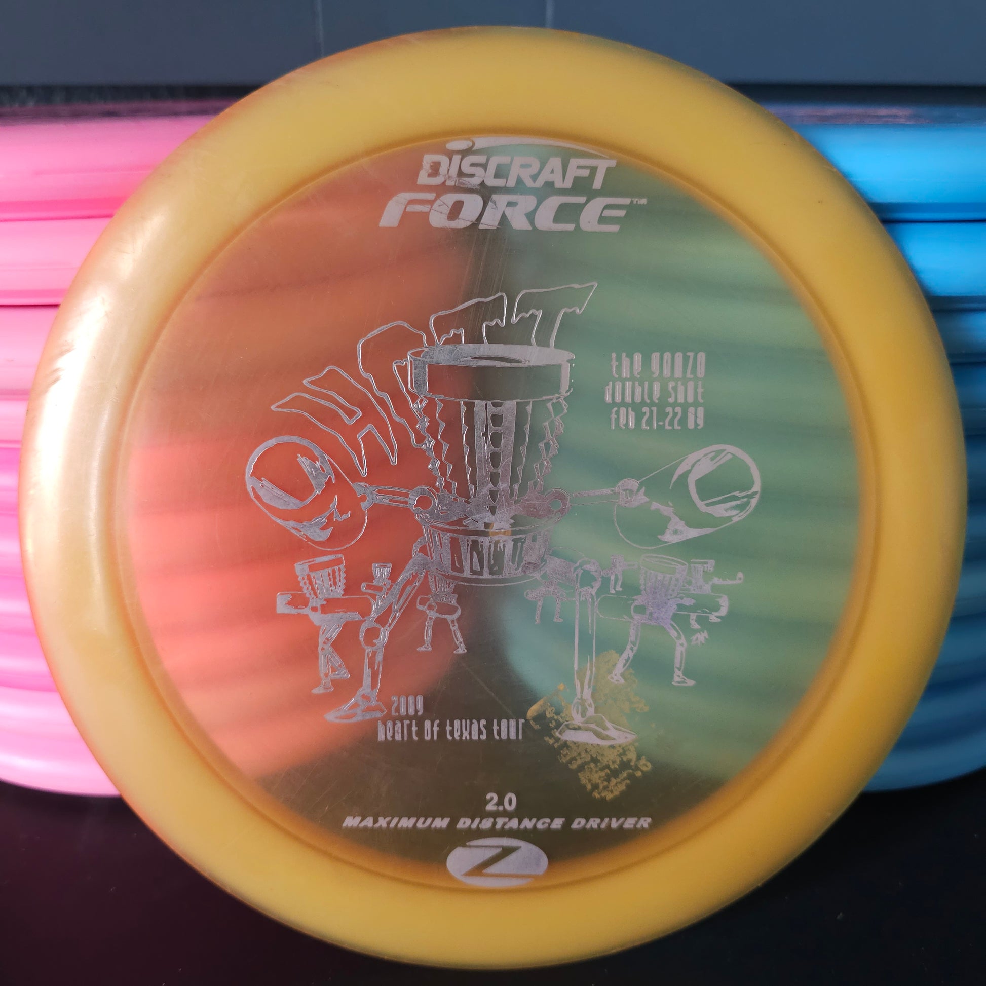 2009 Discraft PFN Z Force - Super Flat and Stiff 173.8g 8/10