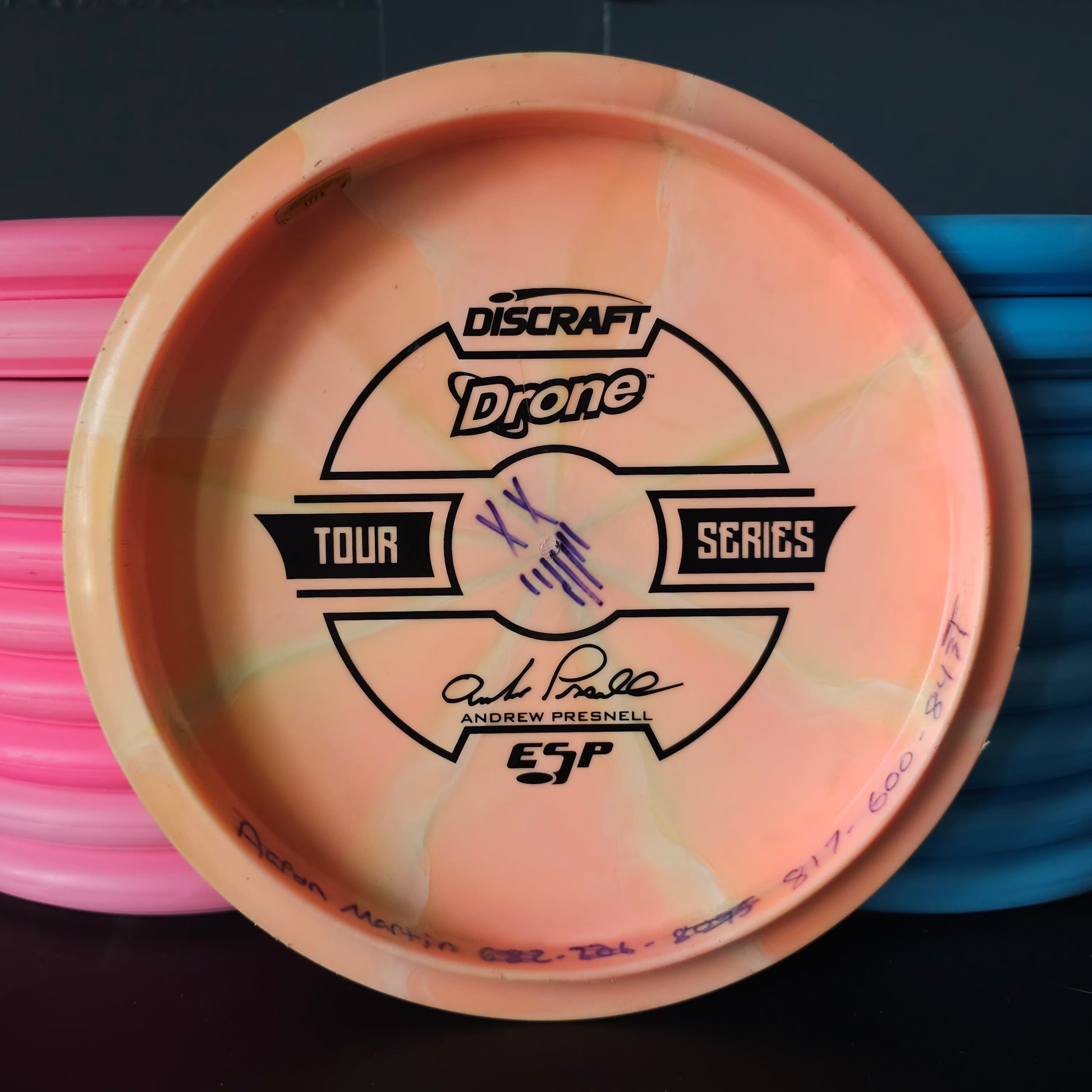 Discraft 2019 Tour Series Drone 177g 8/10 ink