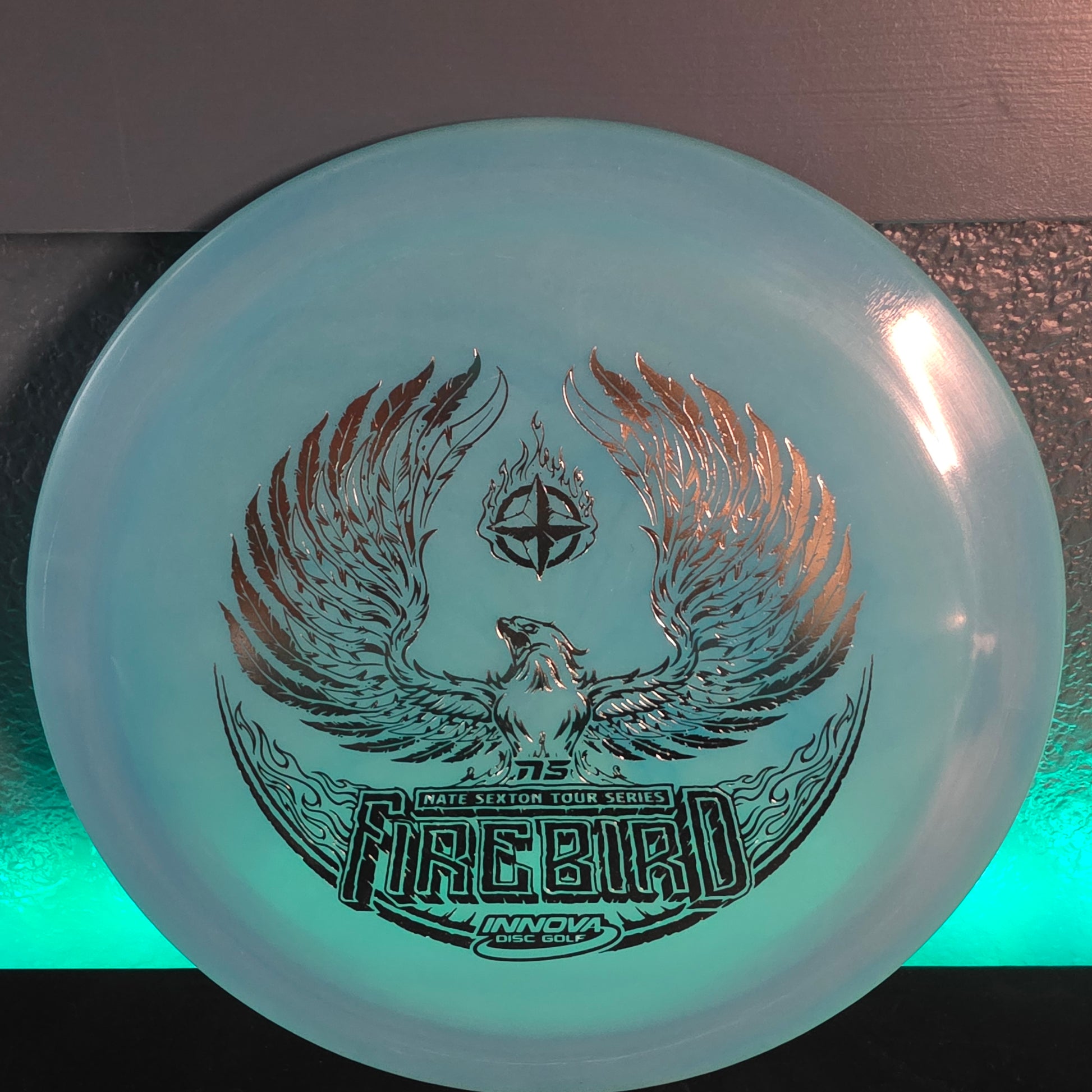 New 2021 Nate Sexton Innova Color Glow Champion Firebird 174g 9.5/10