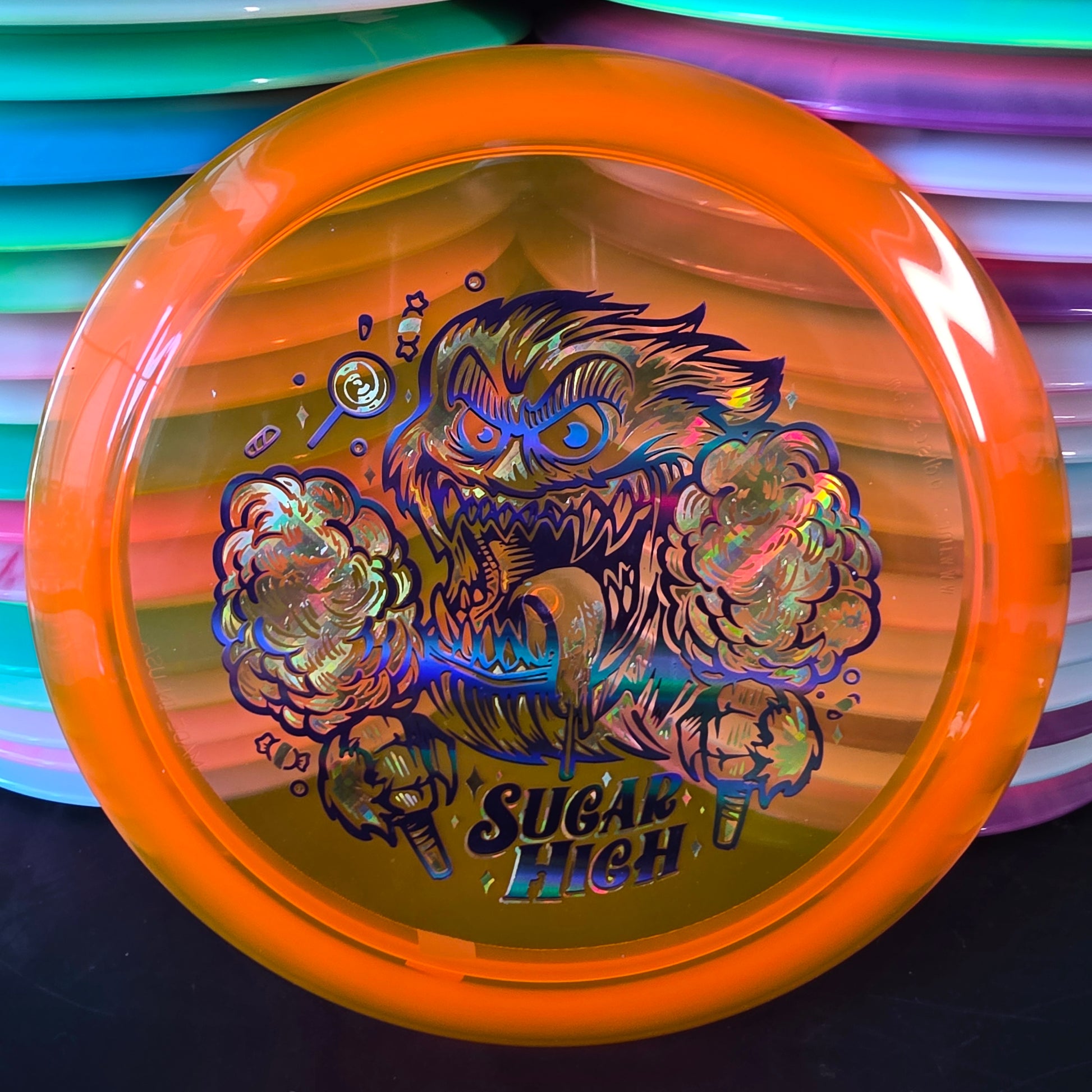 Innova FLAT TOP Champion Firebird 173-5g Sugar High 2-Foil Stamp