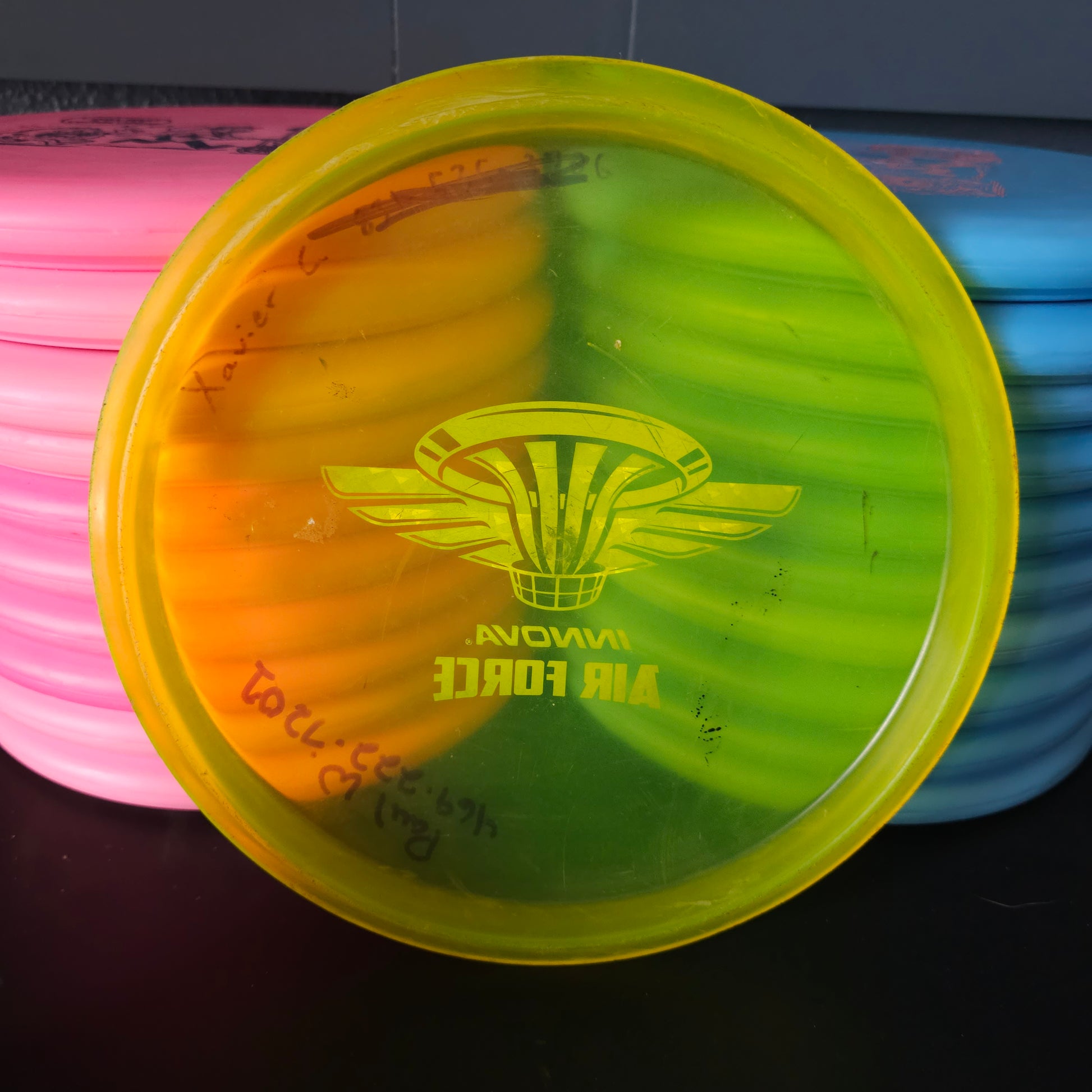 Air Force Stamped Innova Champion Roc3 180g Ink 7/10