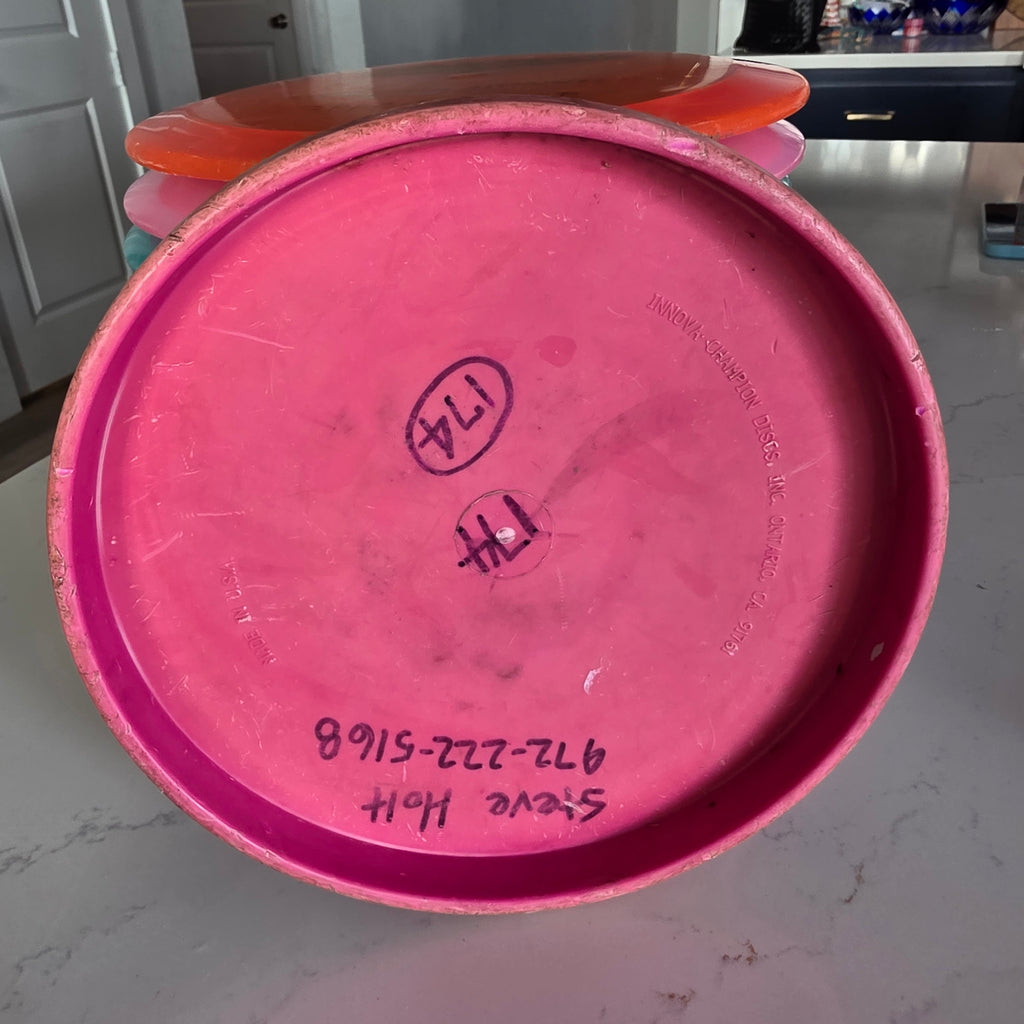 Circle stamped PFN Penned Innova Dx Polecat 174g ink 6/10