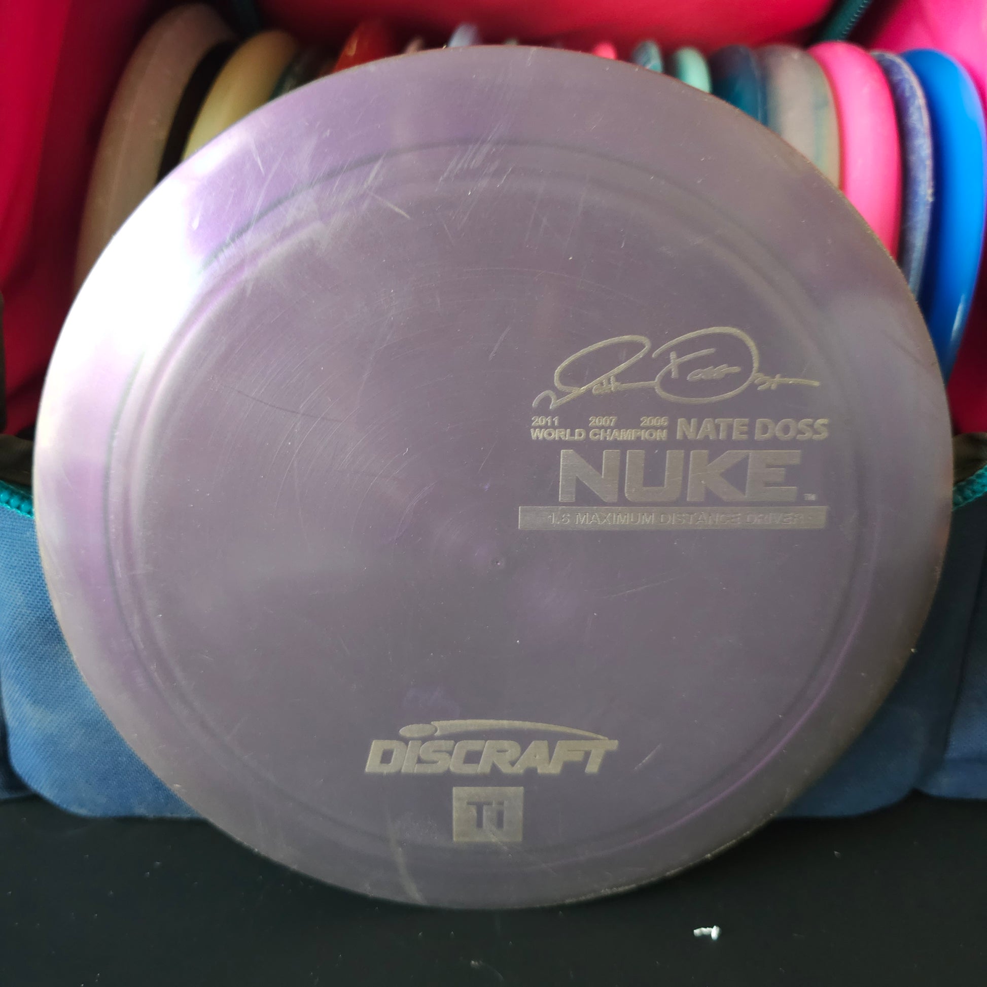 Nate doss 3x Discraft Ti Nuke 173g 8/10