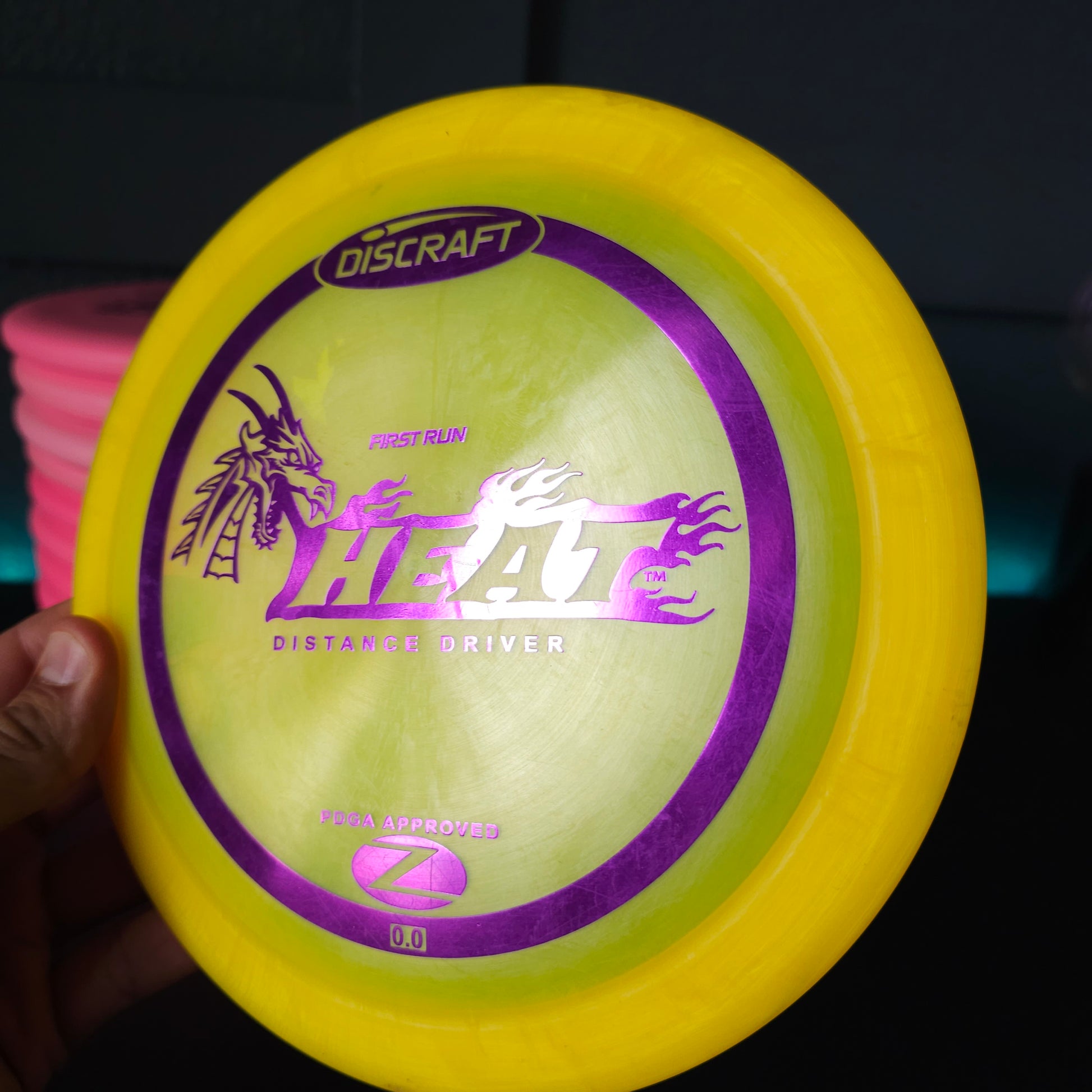 First run Discraft Z Pfn Heat 173g 9/10