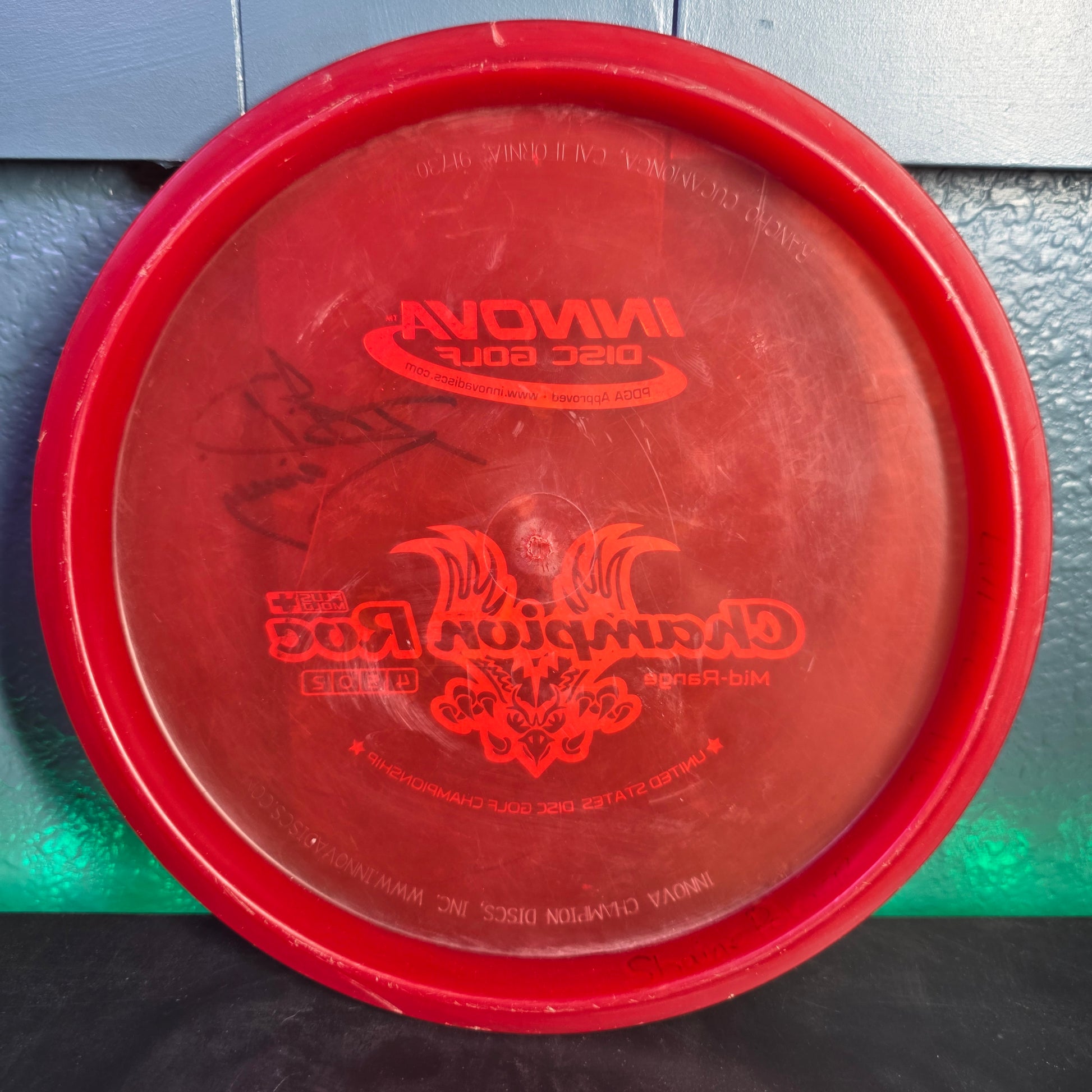 OOP USDGC Innova Champion Plus Roc 180g penned 7/10
