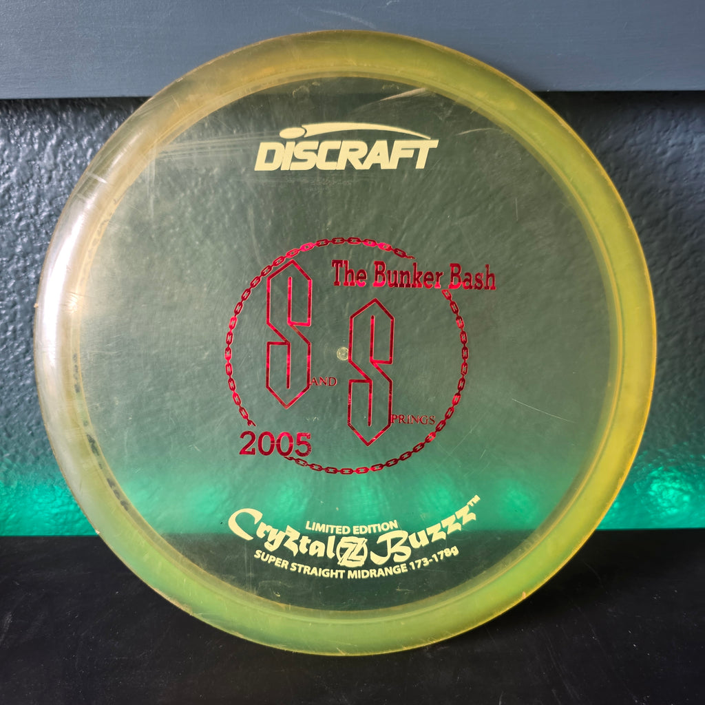 Limited edition Wixom tooled Discraft CryZtal Z Buzzz 176g 7/10 rim ink 2005 super rare