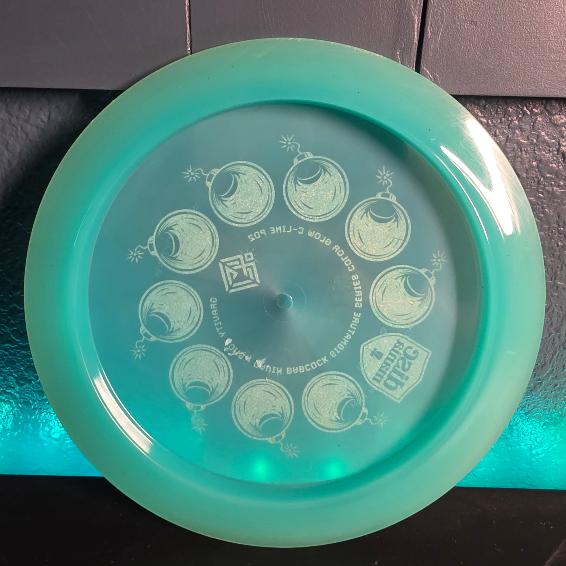 Limited edition Gravity Bomb discmania color glow pd2 174g 8/10