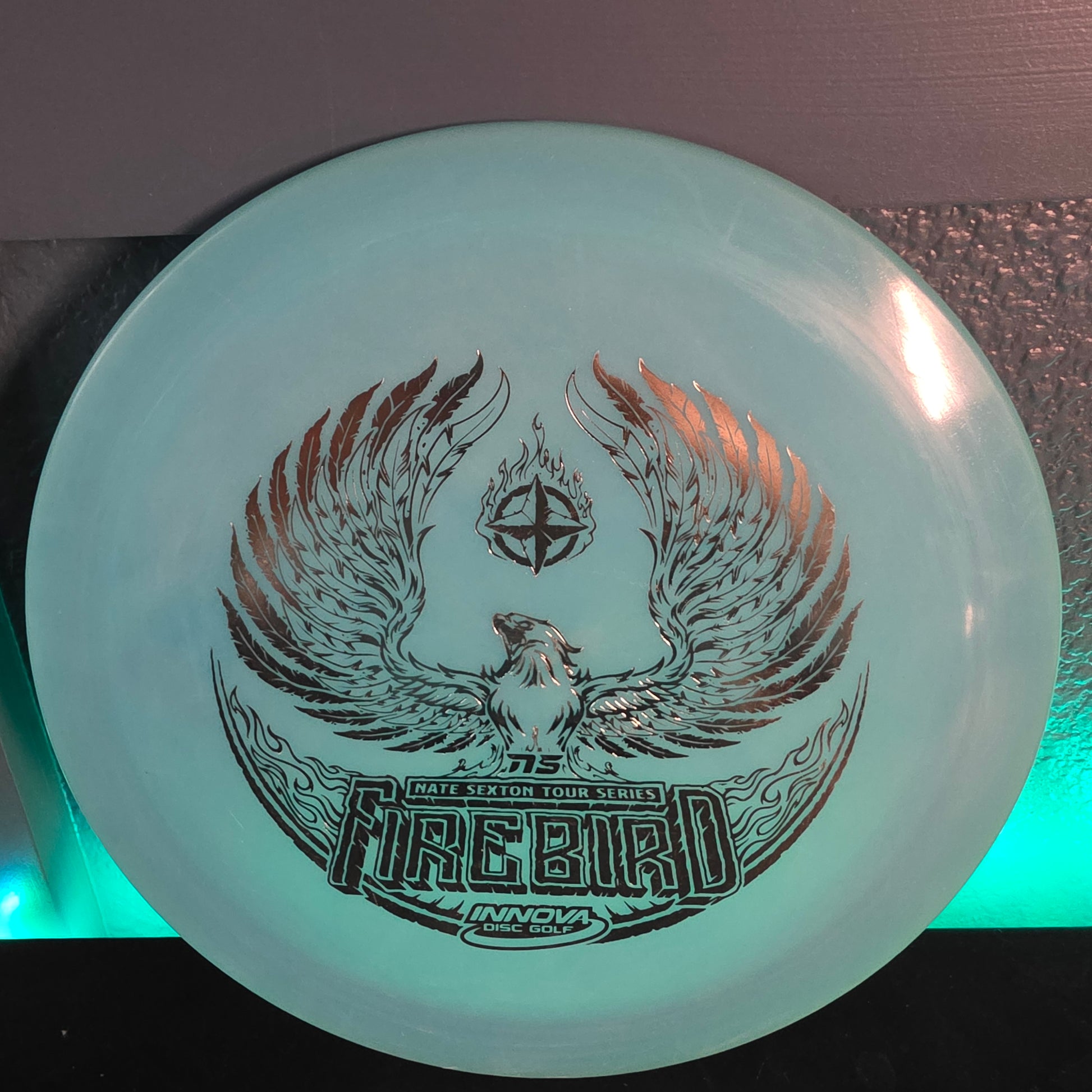 New 2021 Nate Sexton Innova Color Glow Champion Firebird 174g 9.5/10