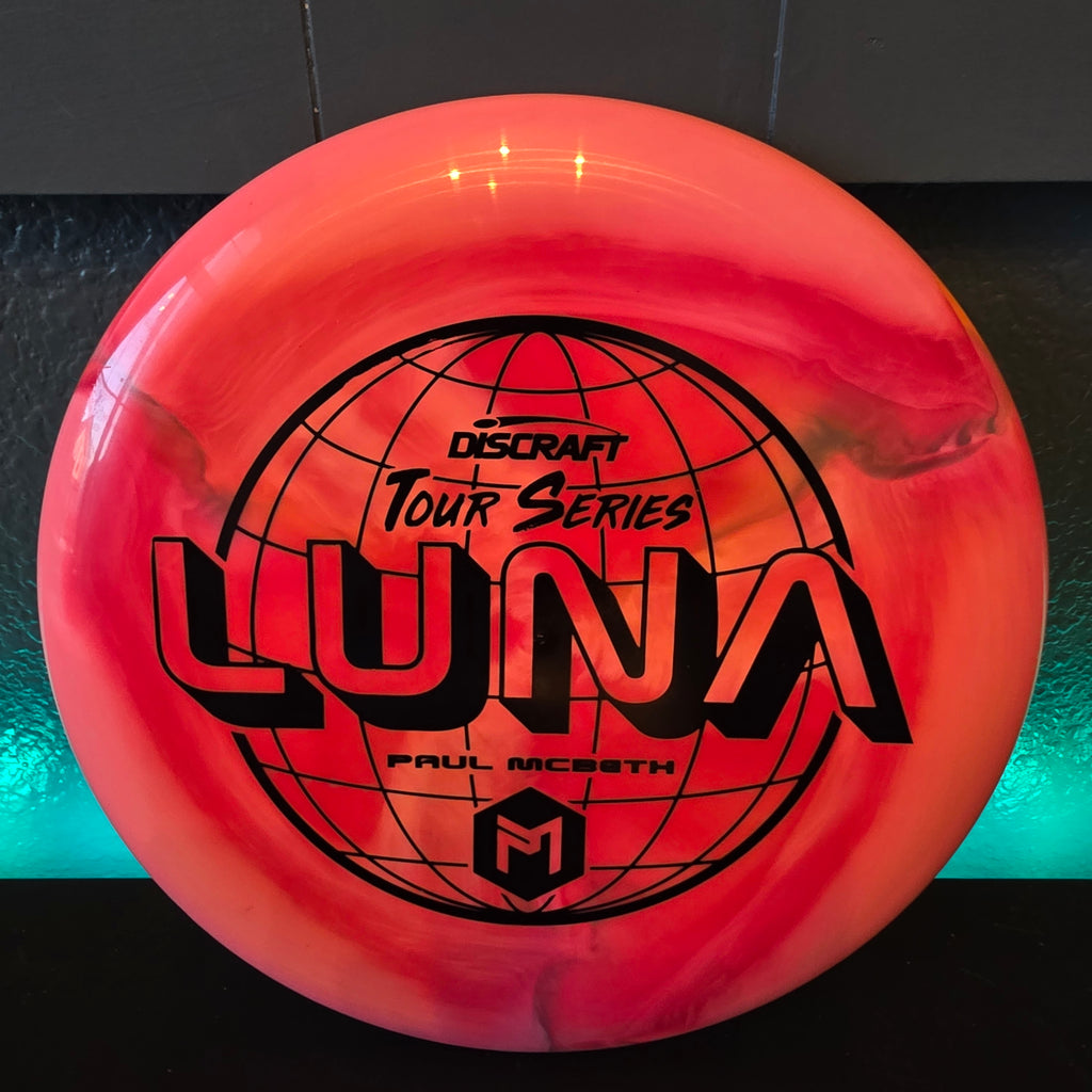 2022 Paul Mcbeth Discraft Esp Swirl Luna Tour Series 173-4g 9.5/10