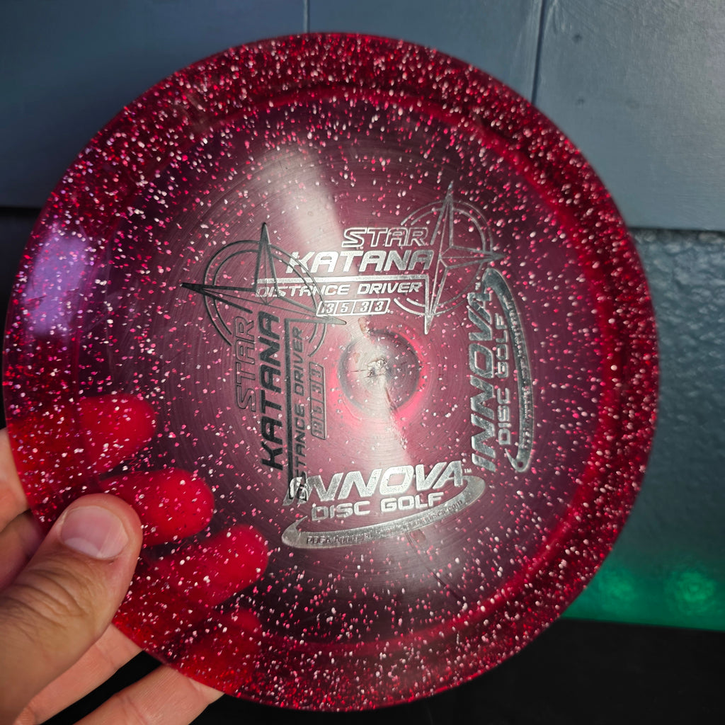Penned Innova Metal Flake Thunderbird 175g with star katana double stamp 9/10